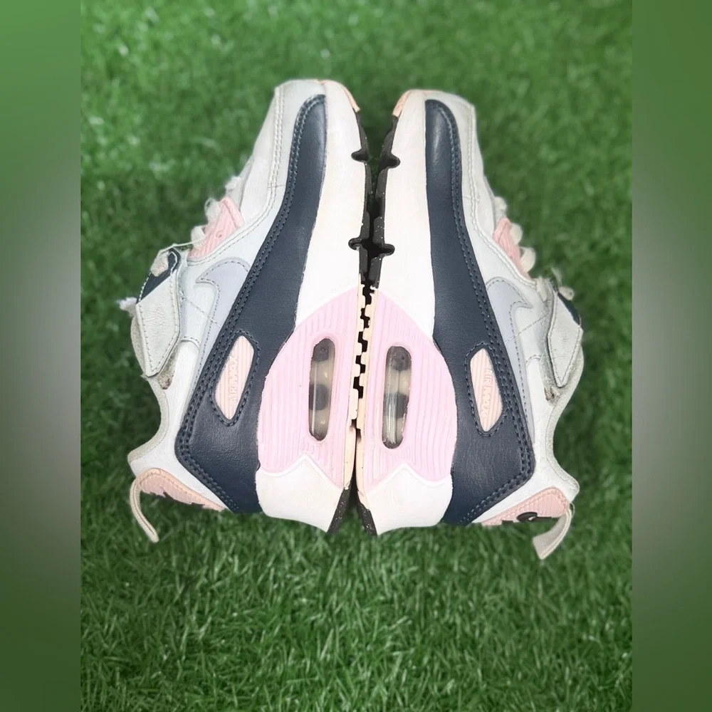 Nike‎ Air Max 90 Easyon White/Wolf Grey-Pink Foam (HF6357 104) - 10.5 C